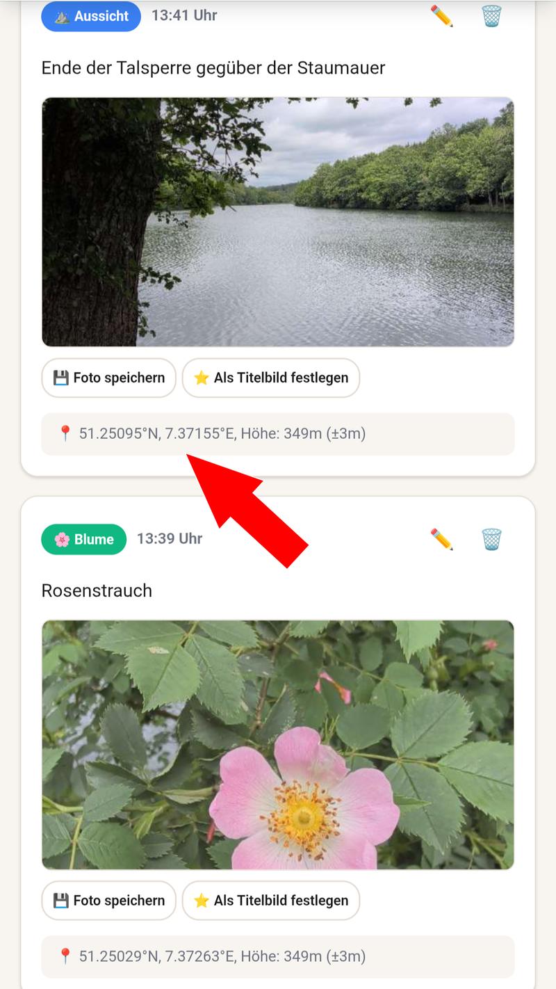 Logbuch GPS